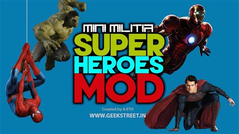 mini militia super hero